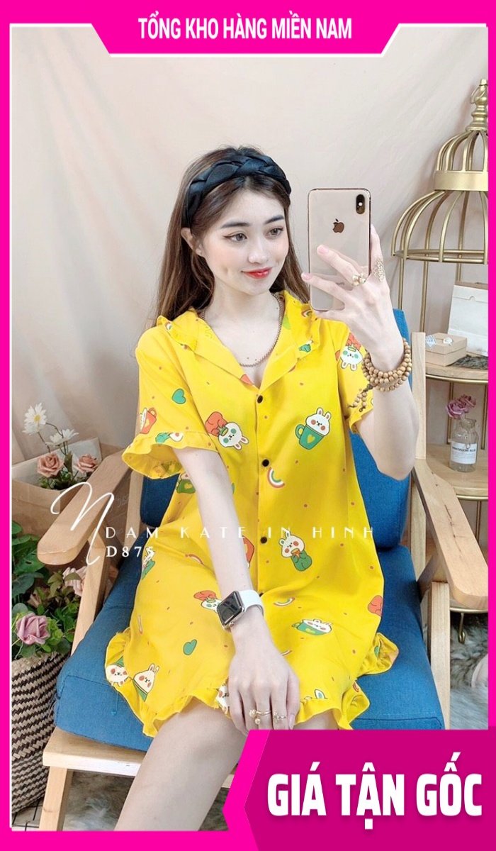 Đầm ngủ nữ dễ thương 🛑 đầm bò sữa 🛑 đầm kate kitty 🛑 đầm mickey 🛑 đầm ngủ kate 🛑 đầm in hình hoạt hình dễ thương 🛑 đầm pijama 🛑 đầm gấu brown 🛑 đầm ngủ kate a40 tổng hợp