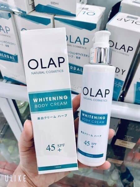 Tắm ủ trắng Olap Whitening Body Cream