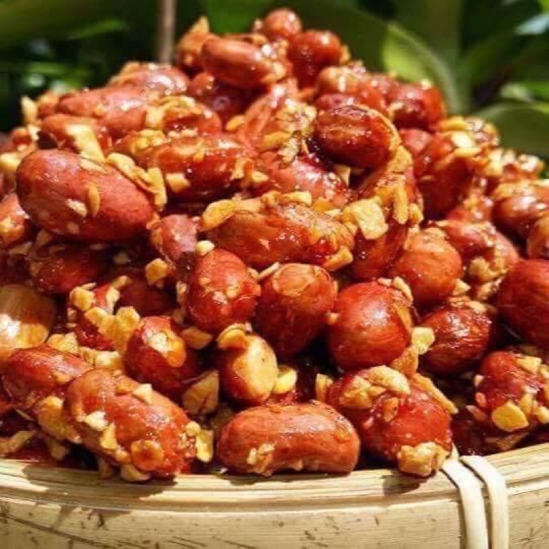 100gr lạc rang tỏi ớt