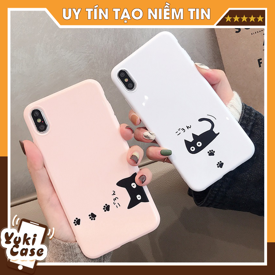 Ốp Lưng Hình Chân Mèo Dễ Thương - Ốp Iphone Dẻo 6.6S.6Plus.6S Plus.7.8.7Plus.8Plus (OP023)