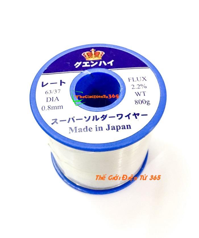 THIẾC HÀN NHẬT- CHÌ HÀN NHẬT 0.8MM 800G ĐỘ TINH KHIẾT CAO 63/37