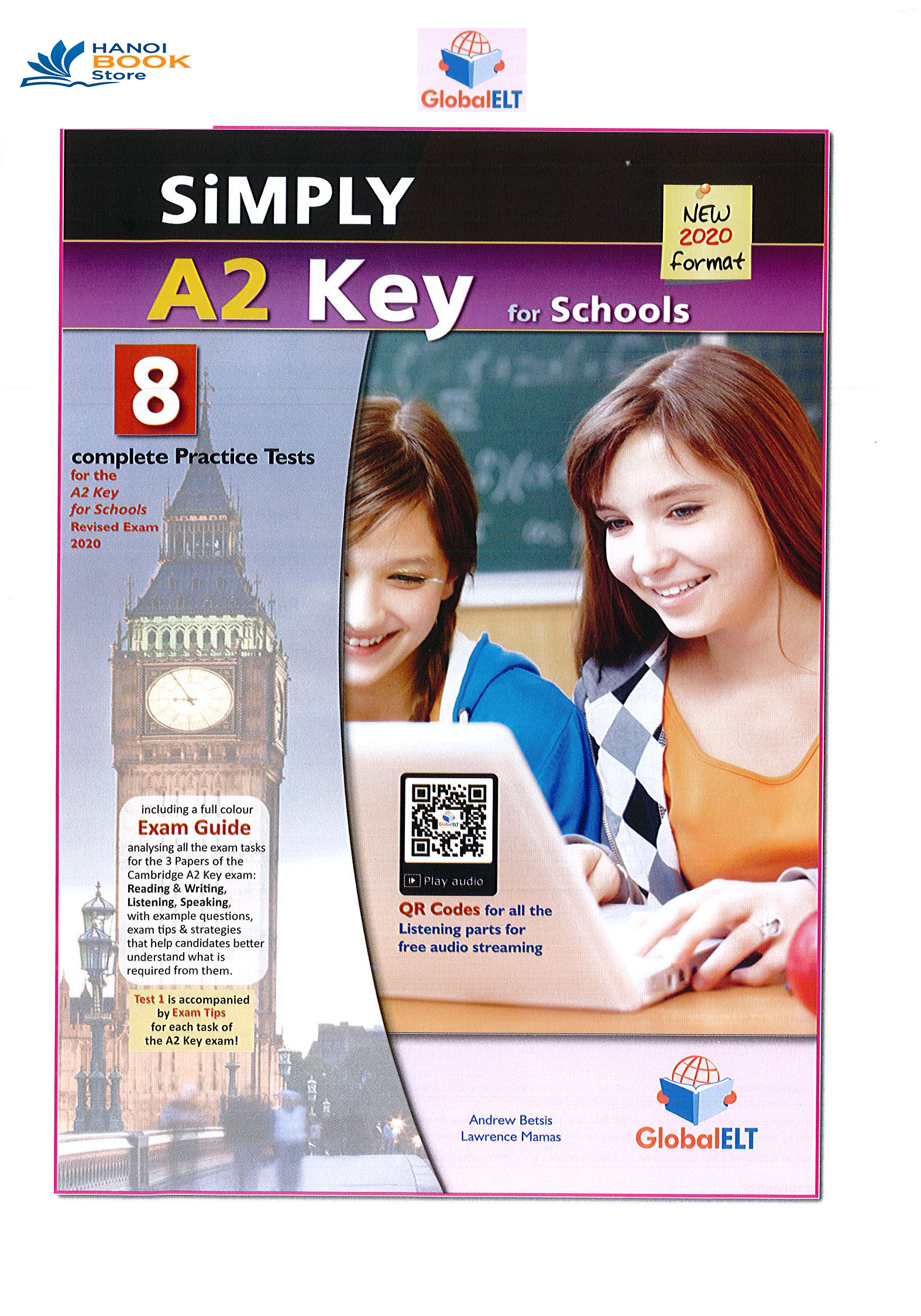 Sách Tiếng Anh SIMPLY A2 KEY FOR SCHOOLS (Sách màu)