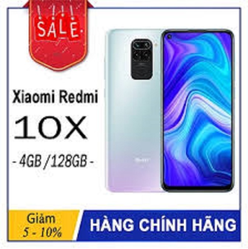 điện thoại Xiaomi Redmi 10X 2sim Ram 6G/128G mới Chính Hãng, pin 5020mah, Màn hình 6.53inch, Chiến Game nặng siêu mượt