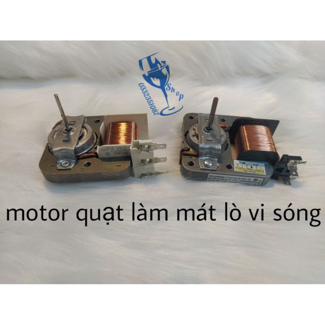 Motor quạt làm mát trong lò vi sóng 2 chân - 3 chân