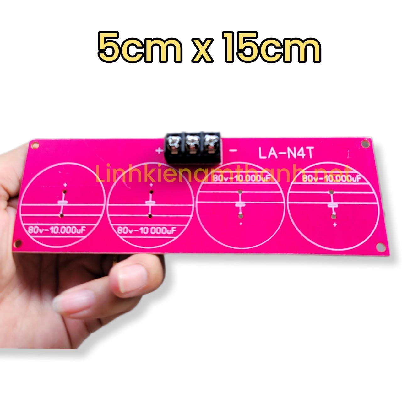 Mạch nâng tụ ampli , nâng tụ đẩy main, nâng 4 tụ