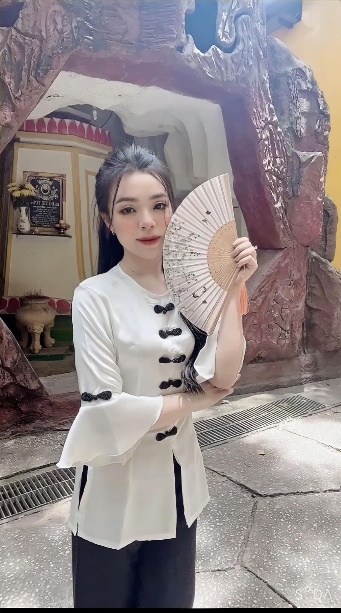 Đồ Lam Đi Chùa Chất Lụa Cao Cấp L15