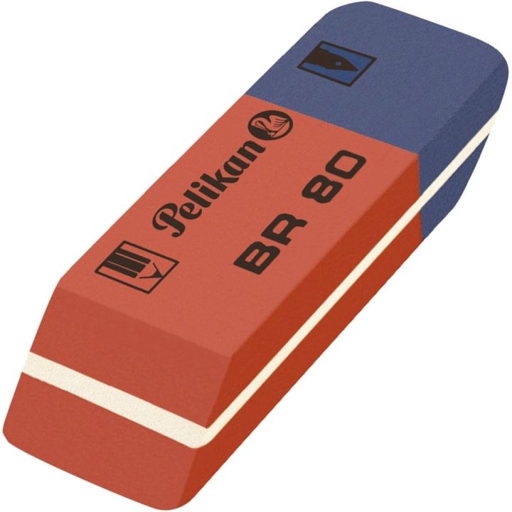 Gôm 2 đầu pelikan br 80 - gôm tẩy mực