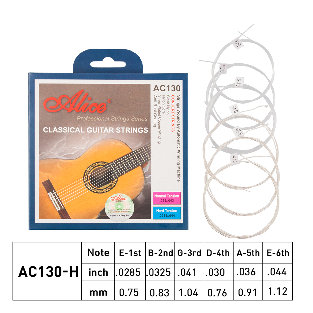 Bộ dây đàn guitar classic Alice AC130