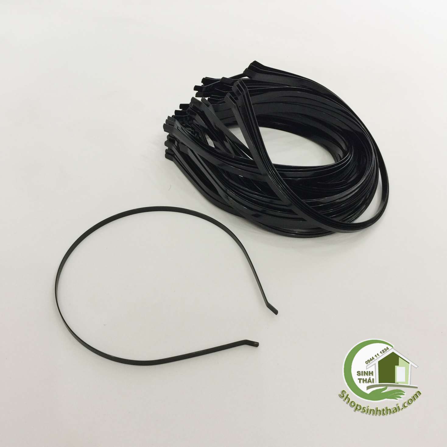 [HCM]Bờm cài tóc bằng kẽm màu đen