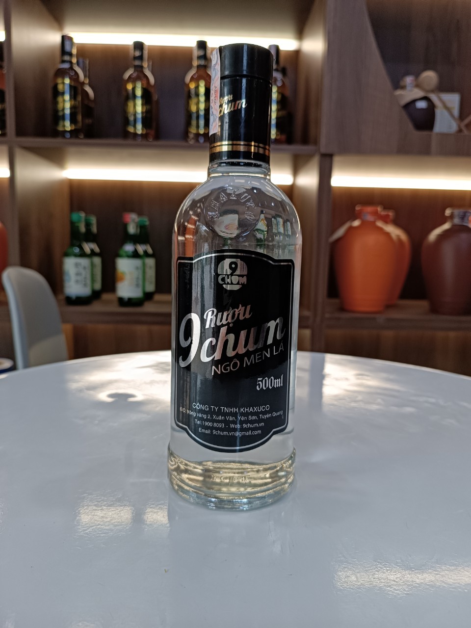 Rượu Ngô Men Lá 9 Chum - 500ml