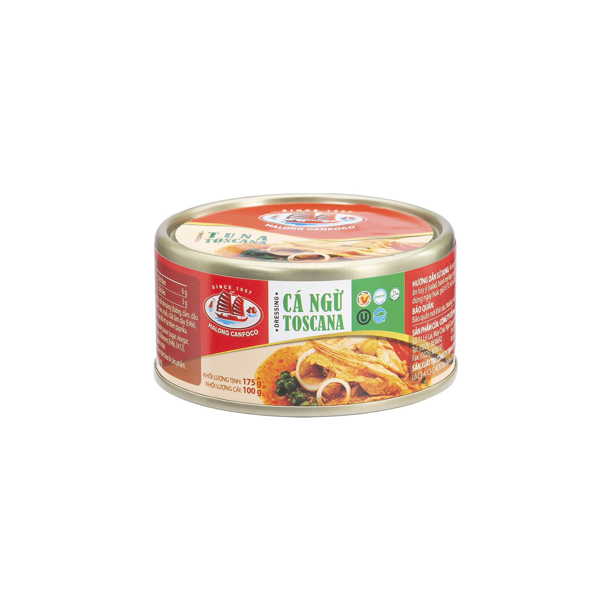 Cá ngừ Toscana 175g - Đồ Hộp Hạ Long