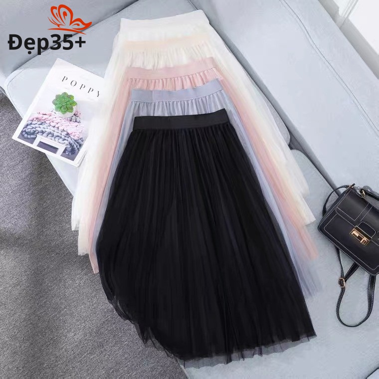 Chân váy voan lưới xinh xắn