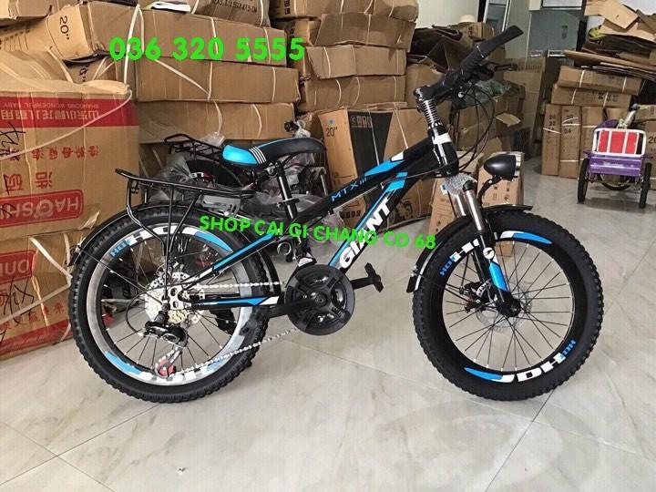 Mua XE ĐẠP ĐỊA HÌNH CHO NAM TỪ 6 ĐẾN 10 TUỔI THƯƠNG HIỆU GIANT NỔI TIẾNG TẶNG KÈM GÁCBAGA VÀ ĐÈN