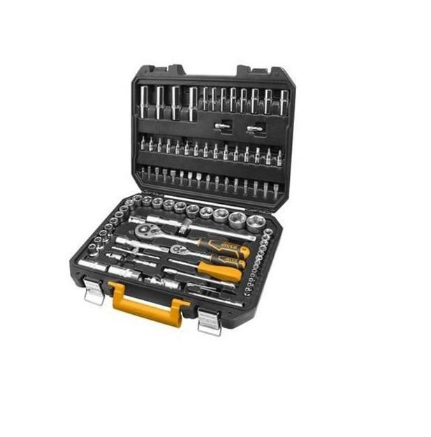 Bộ 94 đầu tuýp (1/4 inch + 1/2 inch)  Ingco HKTS42941