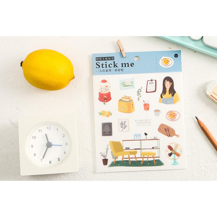 Sticker Stick me Cuộc sống