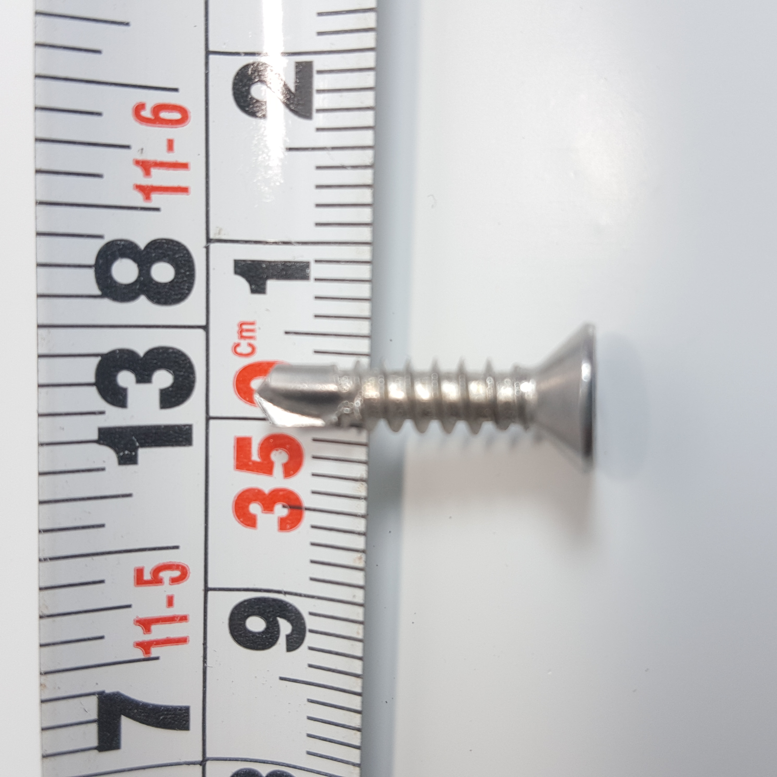 100 con vít inox 4*19 [ inox  410 tự khoan đầu bằng ] vít đuôi cá