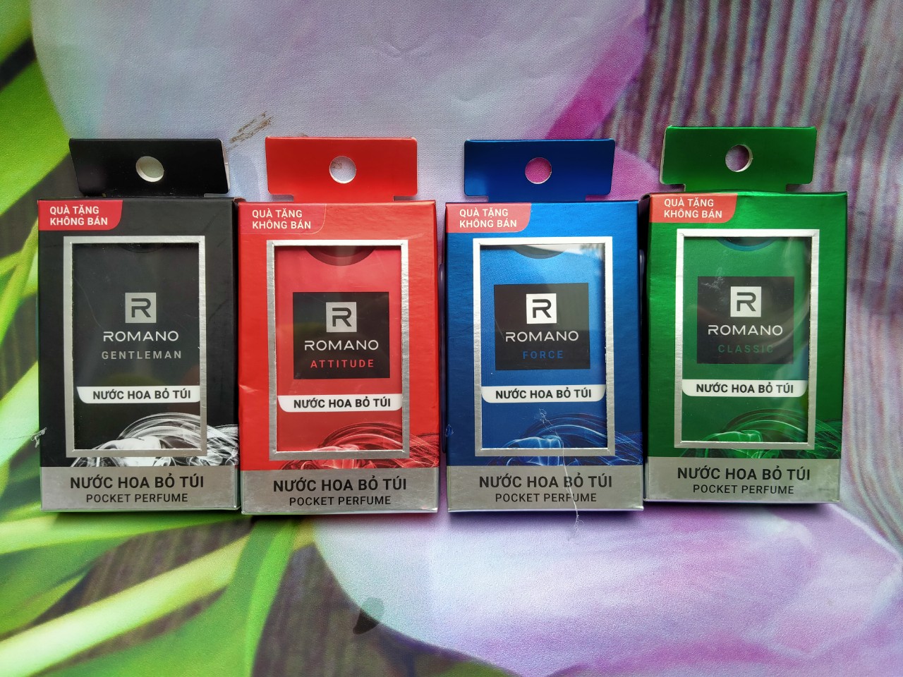 Combo 3 chai nước hoa Romano 18ml dạng xịt