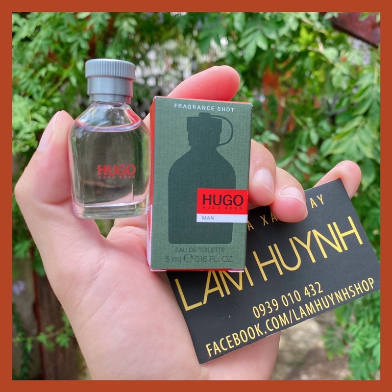 [ CHÍNH HÃNG] Nước hoa mini HUGO BOSS MAN EDT 5ml