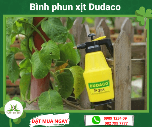 Bình phun xịt bình Dudaco 101 1lít - dùng tưới nước, phun phân thuốc