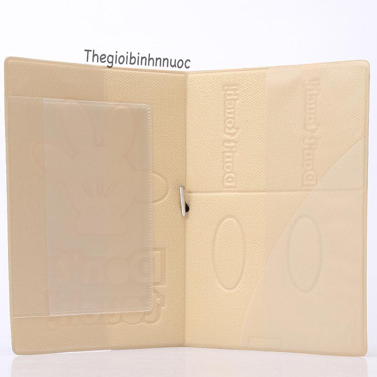 Vỏ Bọc Hộ Chiếu Passport Cover Gấu Kumamon V41