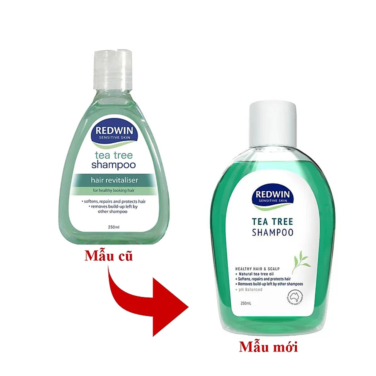 Dầu Gội Redwin Tea Tree Shampoo 250ml