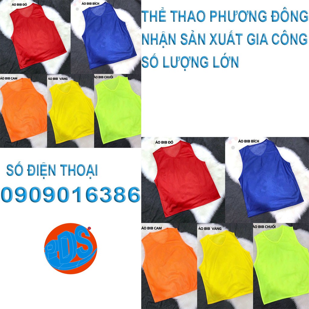 Combo 10 chiếc áo tập pitch lưới tập đá bóng
