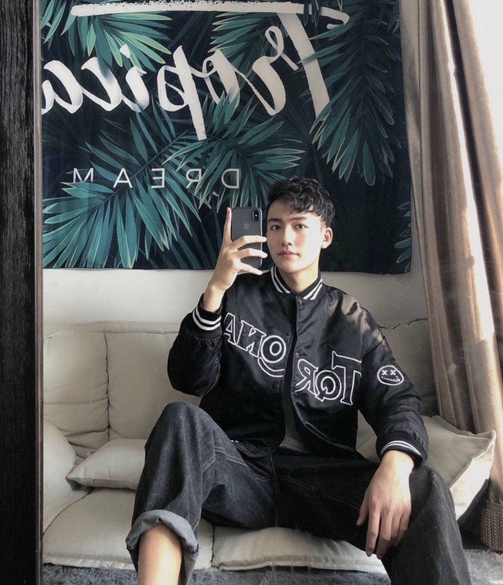 [HCM]Áo Bomber Jacket Bóng Chày TORONA Unisex (Đen)