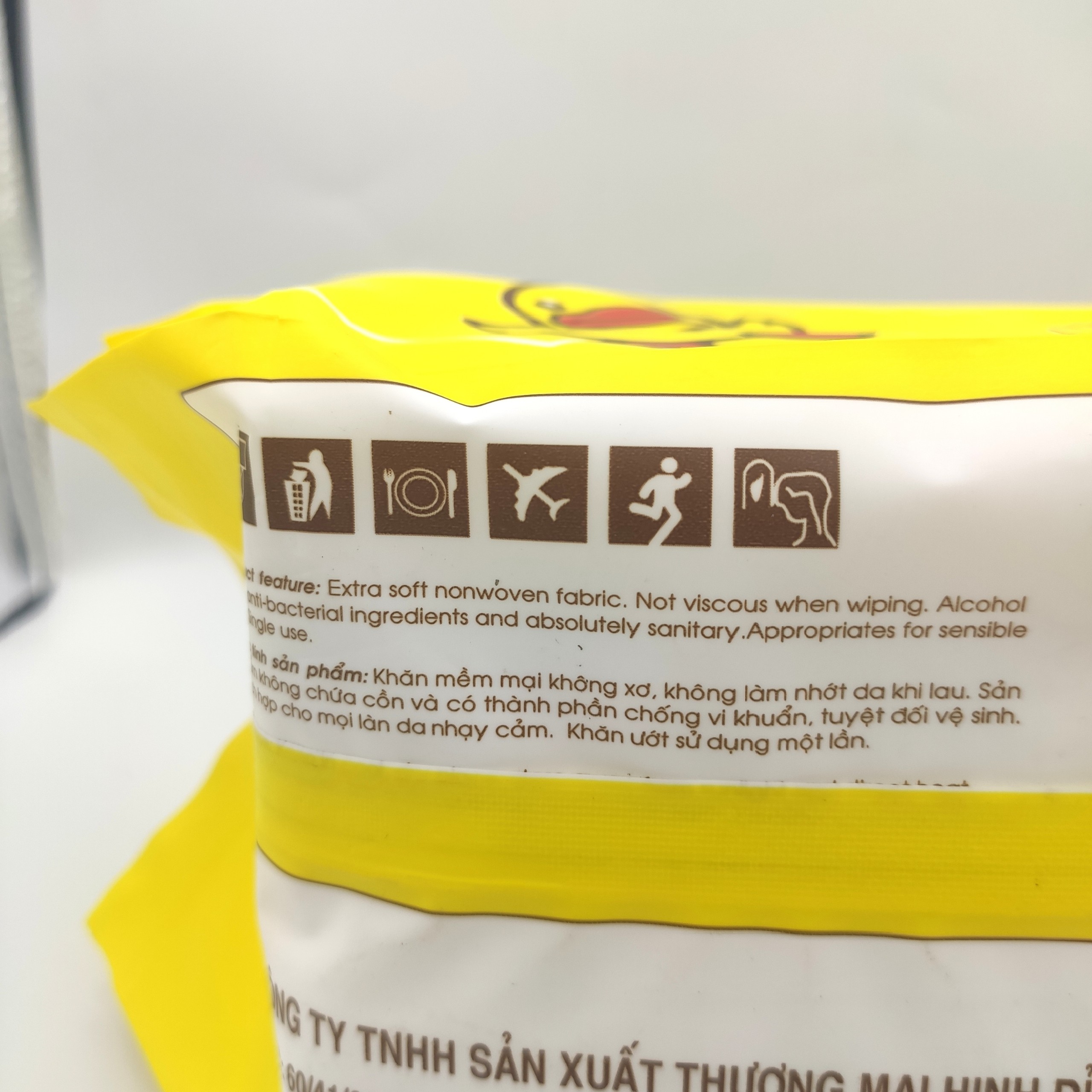 Khăn giấy ướt baby wipes HĐ.Duck