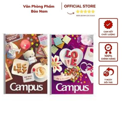 Vở Kẻ Ngang Campus Gift 80 trang