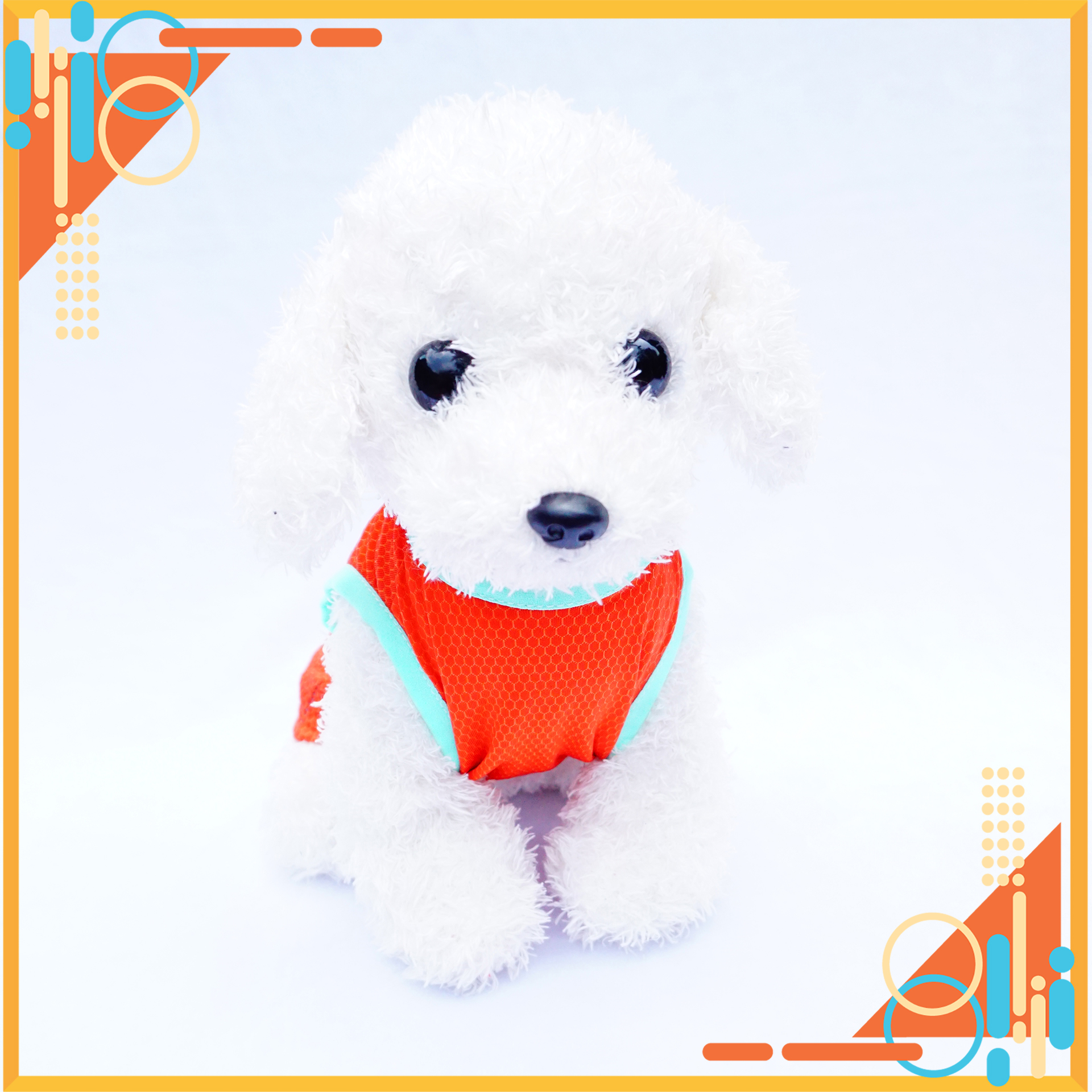 Áo cho Thú cưng, Áo 3 lỗ Tim PD047