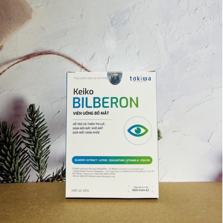 Viên Uống Bổ Mắt Bilberon ( 20 Viên )