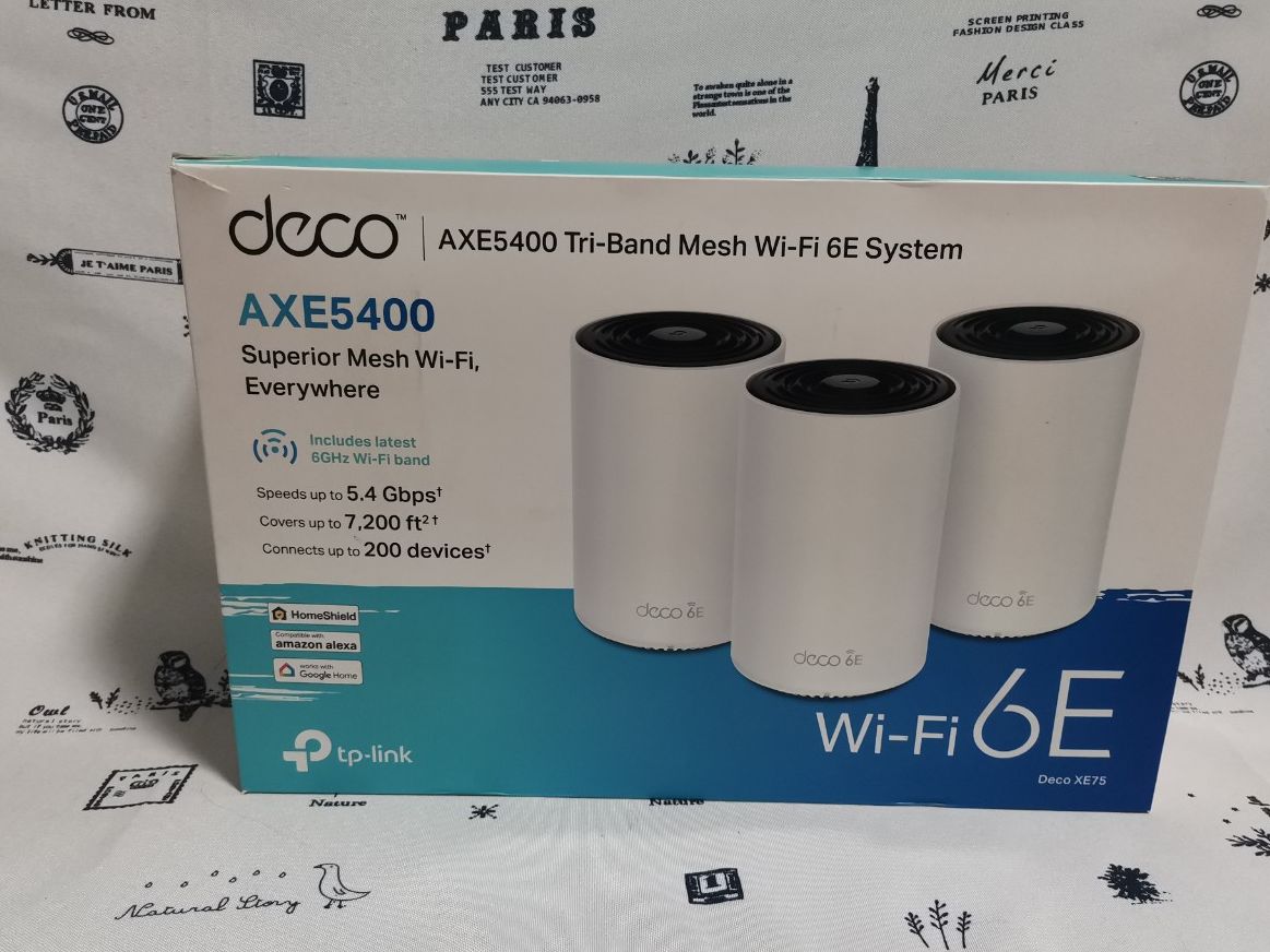 Bộ phát Mesh Wifi 6E TP-Link Deco AXE5400 (XE75) Tri-Band