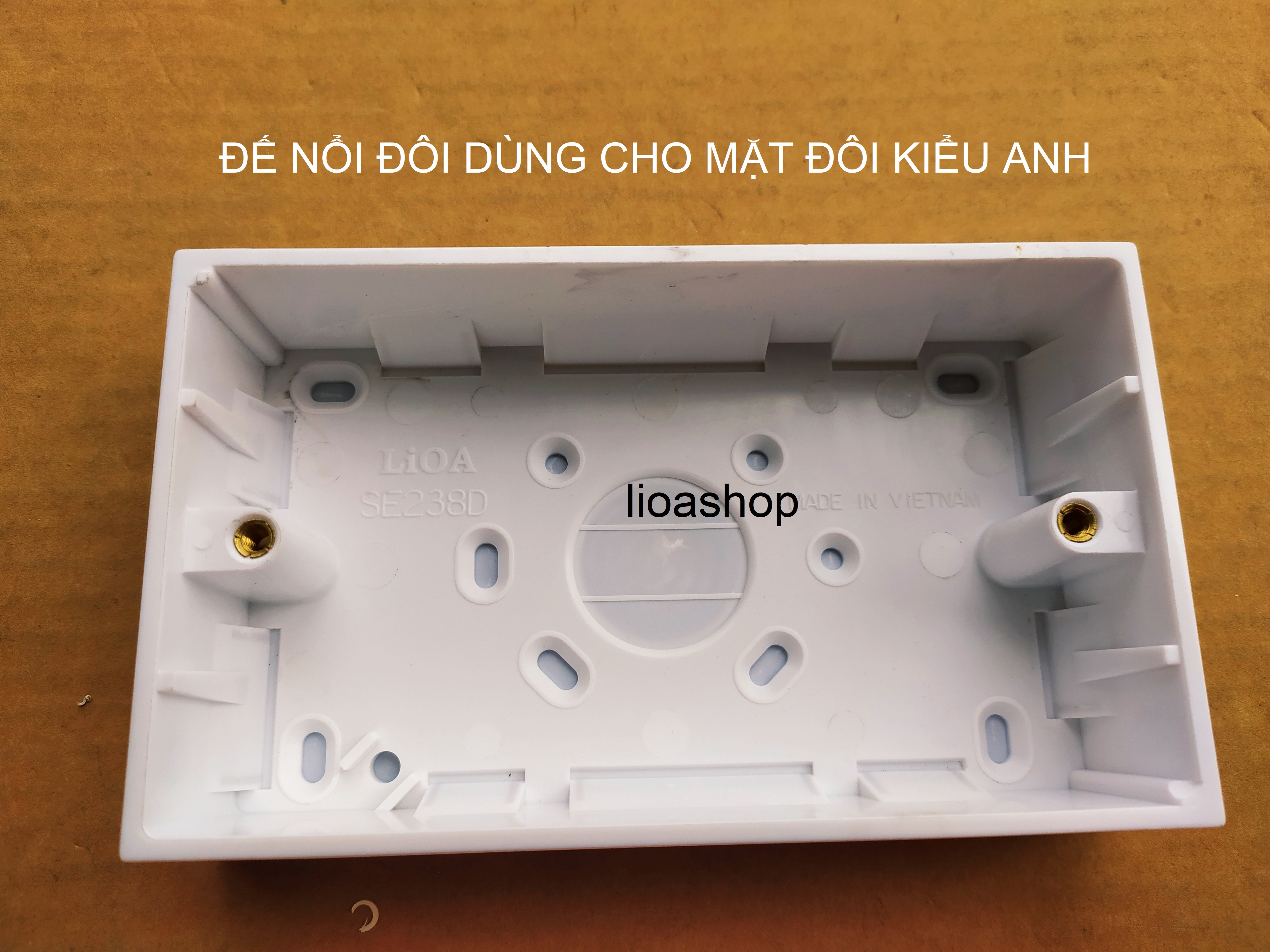ĐẾ ÂM VÀ ĐẾ NỔI LiOA DÙNG CHO MẶT KIỂU ANH