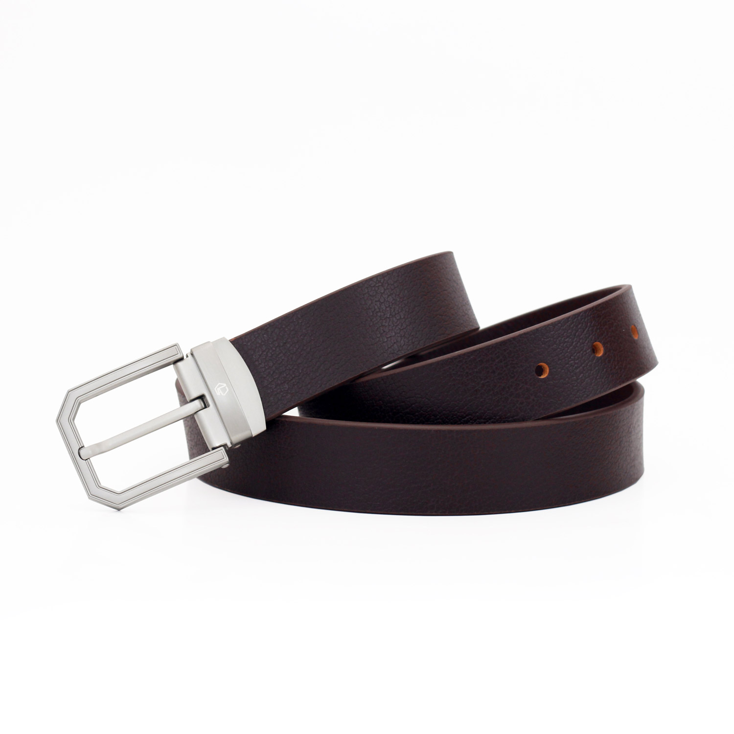 Thắt lưng nam M4KK35-09, khoá kim trắng bạc không rỉ, bản dây 3.3cm cùng chất da bò nguyên tấm bền bỉ, Anh Tho Leather