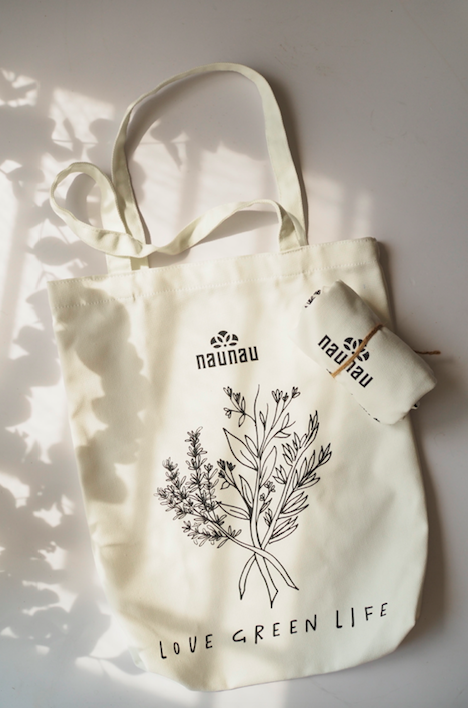 Túi vải canvas NauNau (quà tặng không bán)