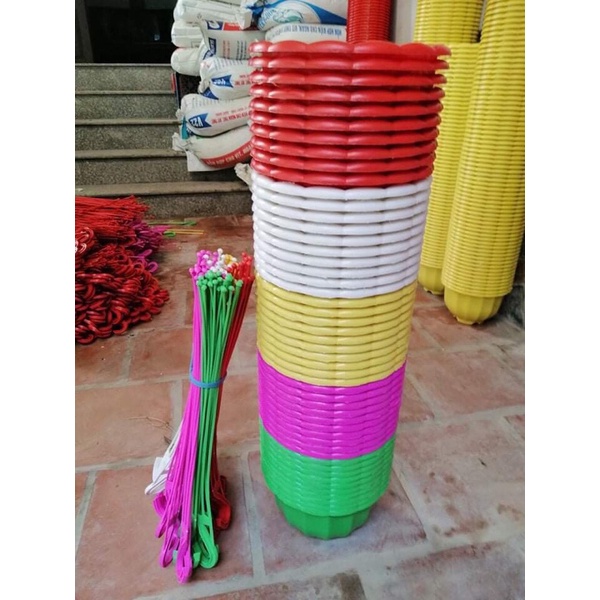 10 Chậu treo bí ngô