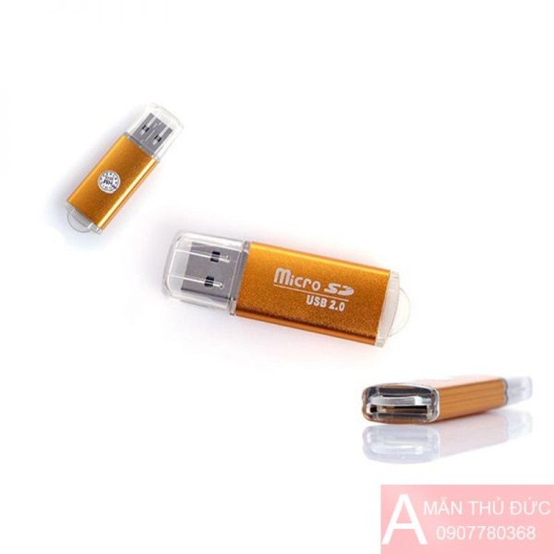 Đầu Đọc Thẻ Nhớ Nhôm Mẫu mới -Rất Bền