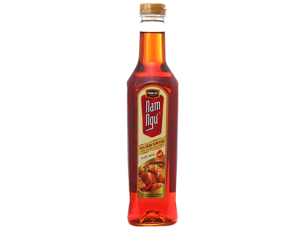 Nước Mắm Nam Ngư Nhãn Vàng 650ml