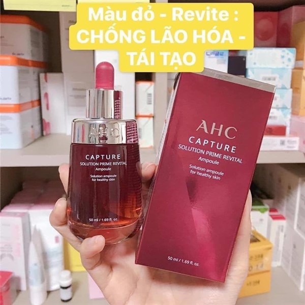 Serum AHC Capture Solution Prime Revital Ampoule (Màu Đỏ)