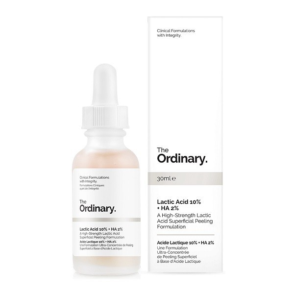 [Hoàn tiền 20%] Tẩy tế bào chết mờ thâm sáng da AHA The Ordinary Lactic Acid + HA  (Bill Anh)