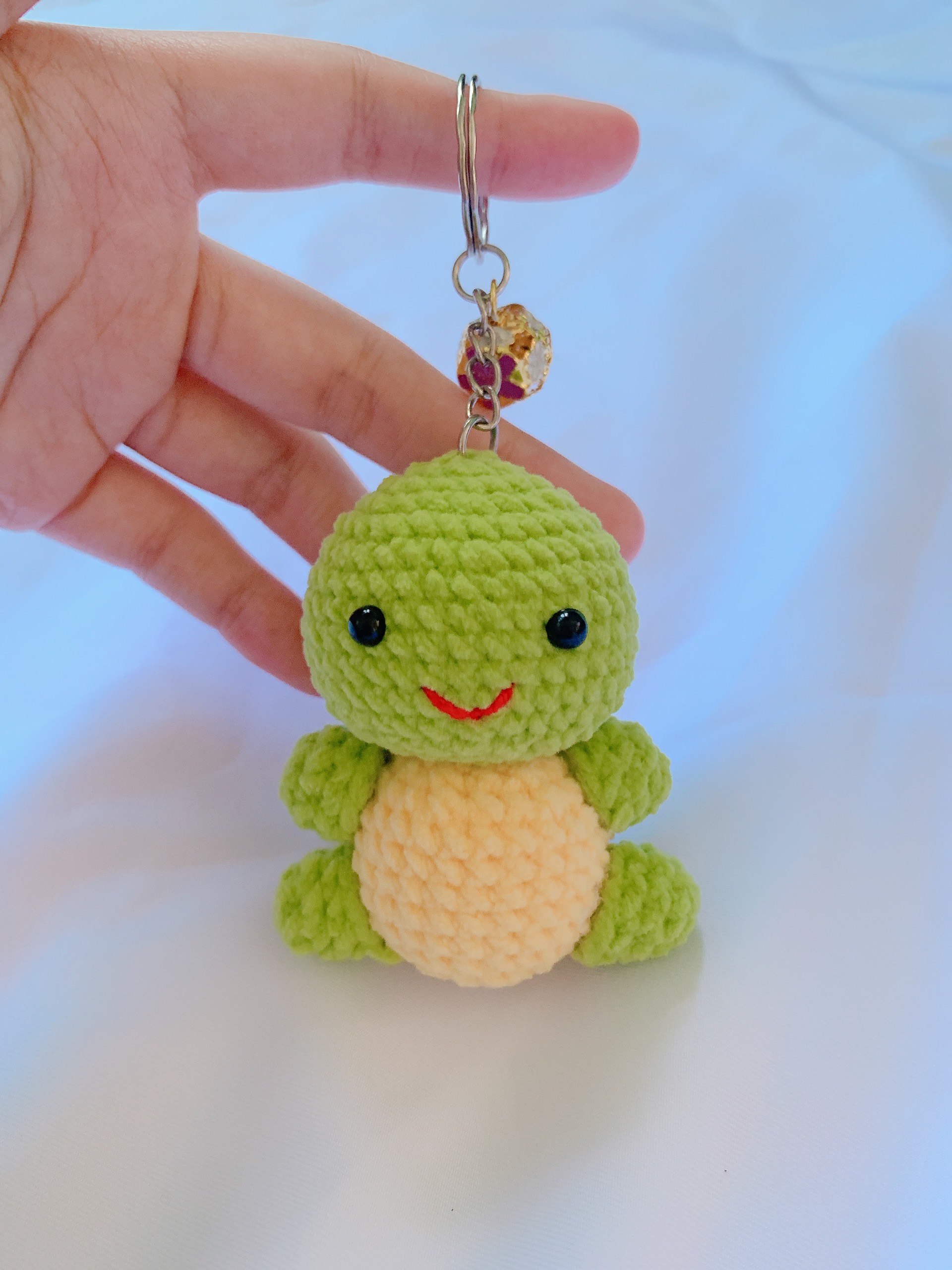 Móc Khóa Rùa Handmade Cute Dễ thương có chuông