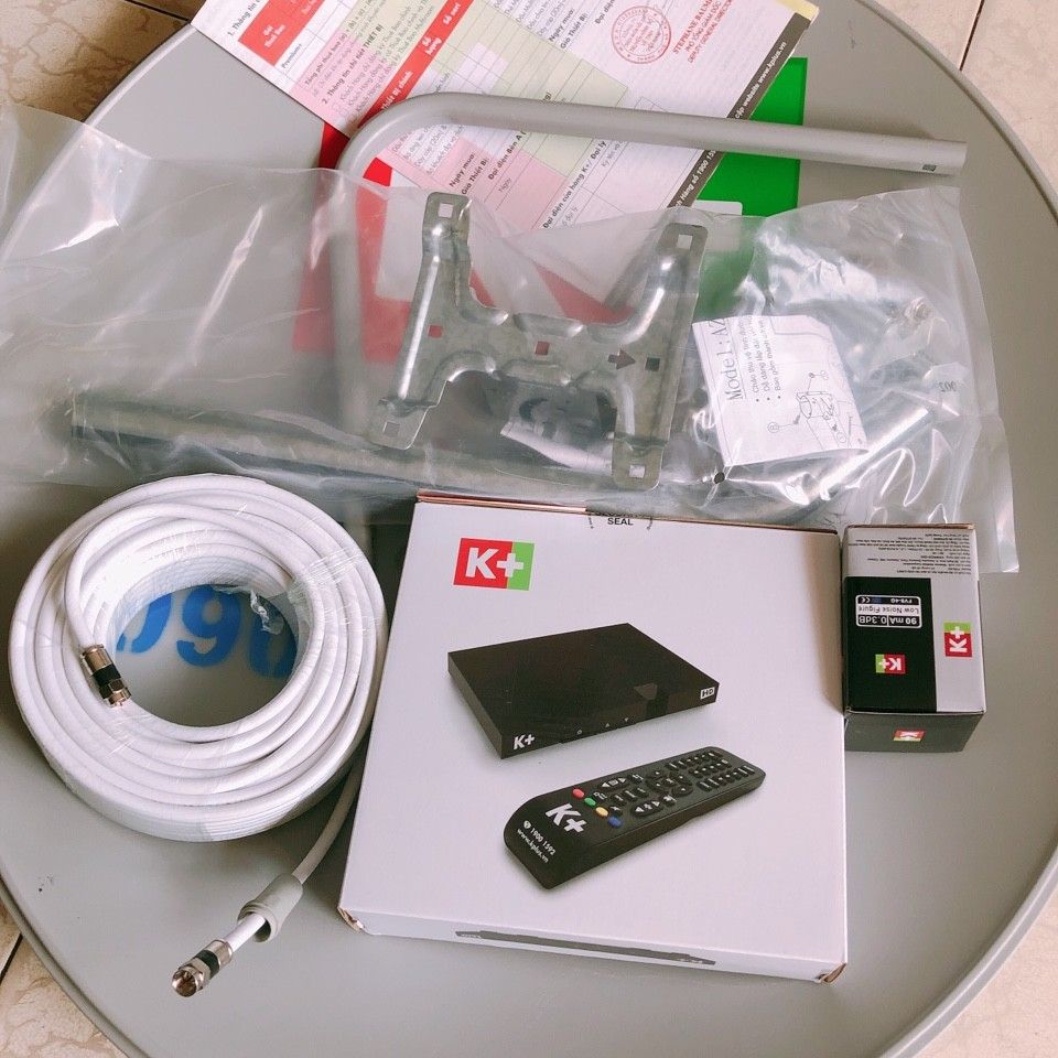 BỘ THIẾT BỊ K+ VÀ 3 THÁNG THUÊ BAO KÍCH HOẠT MỚI
