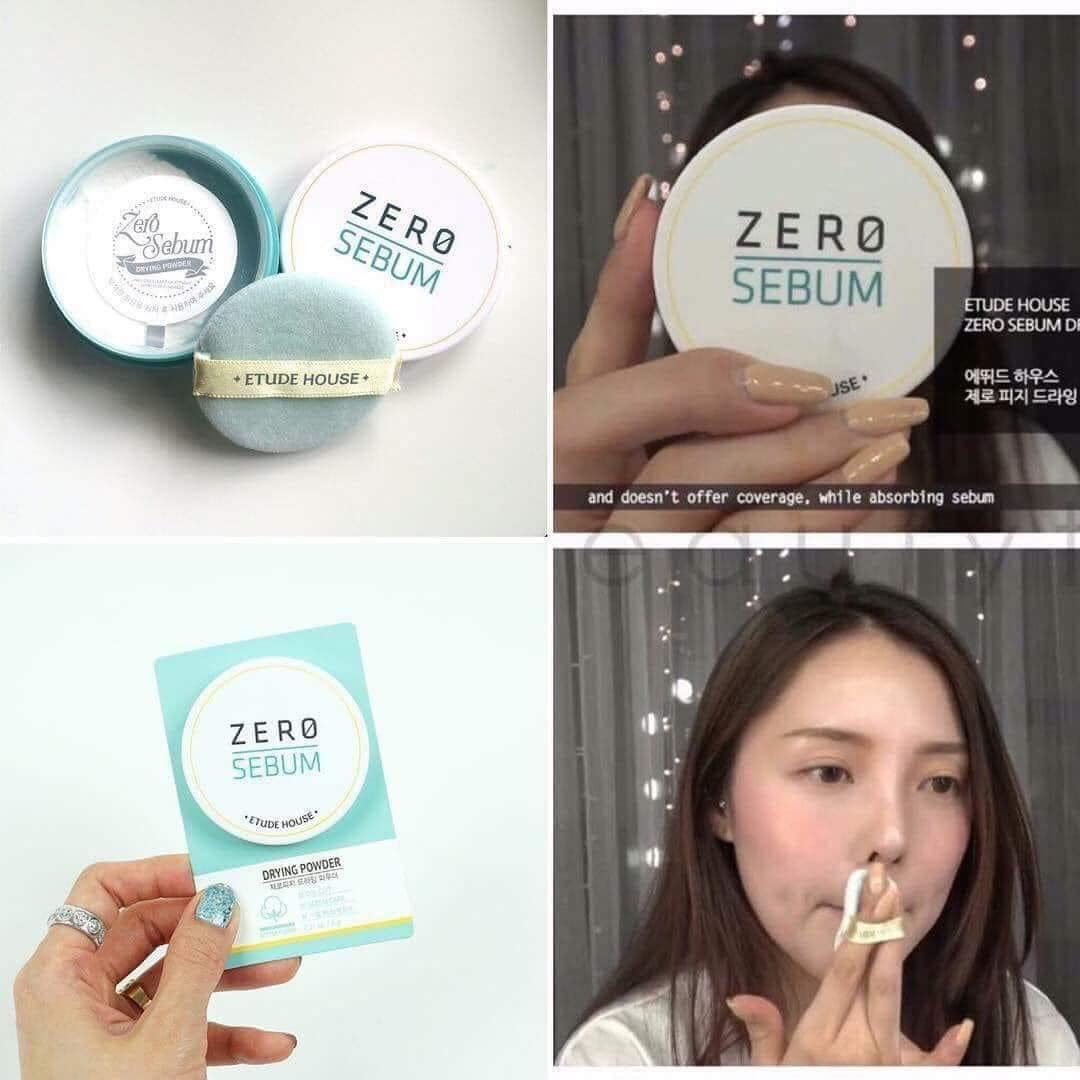 PHẤN PHỦ KIỀM DẦU ETUDE HOUSE ZERO NOSEBUM DRYING POWDER