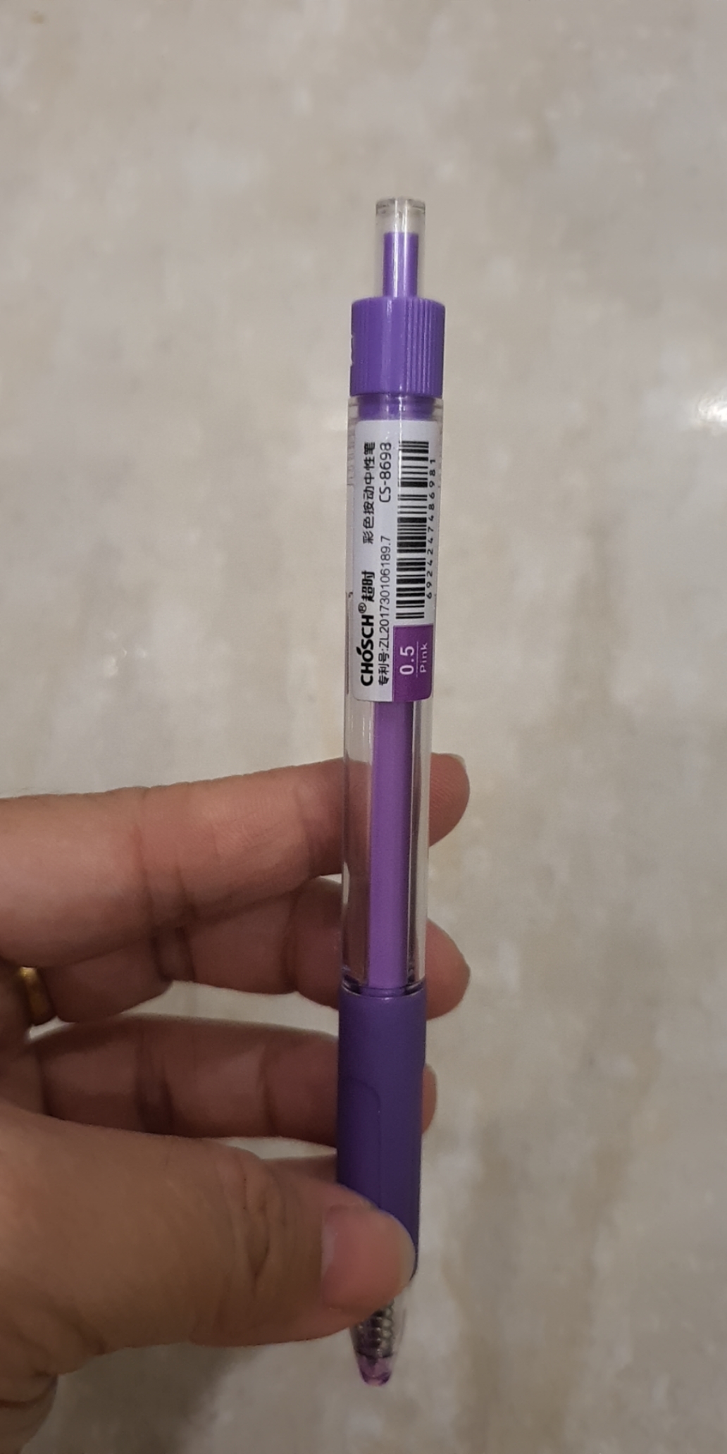 Bút gel kim dạng bấm Chosch CS-8698