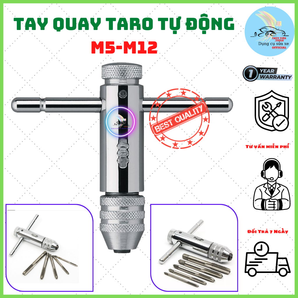 Tay quay taro tự động m5 - m12