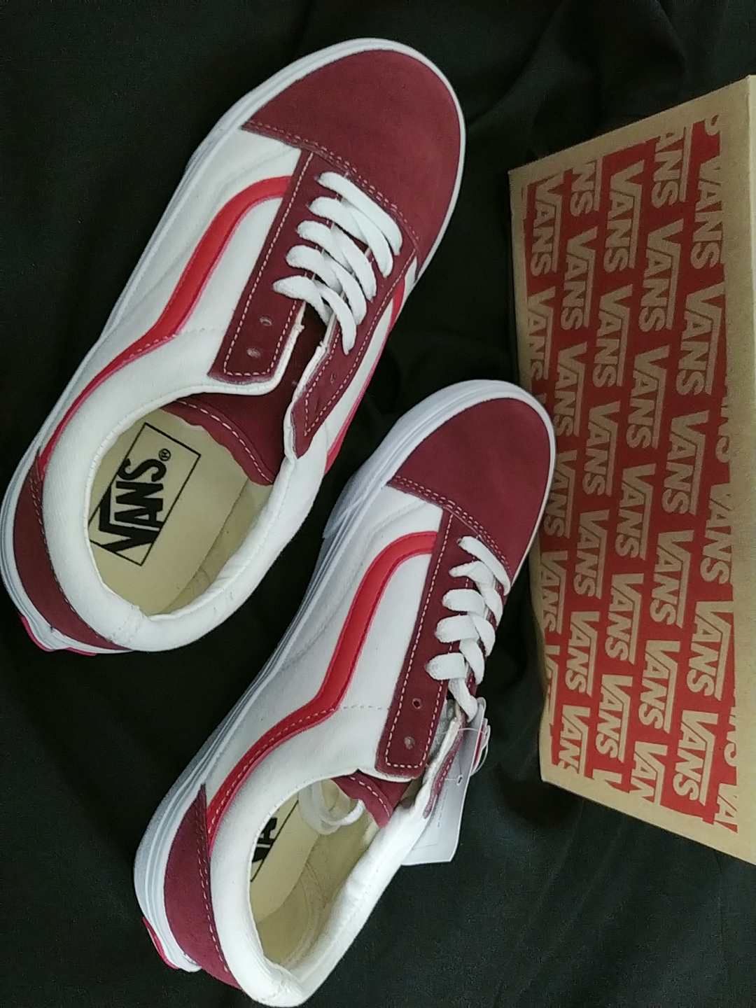 GIÀY VANS STYLE 36 RETRO SPORT TRẮNG ĐỎ [Ảnh Thật - Full Box]