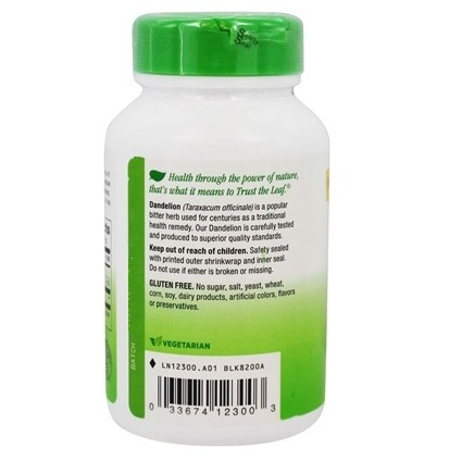 Bồ Công Anh Nature's Way Dandelion Root 180 vcaps