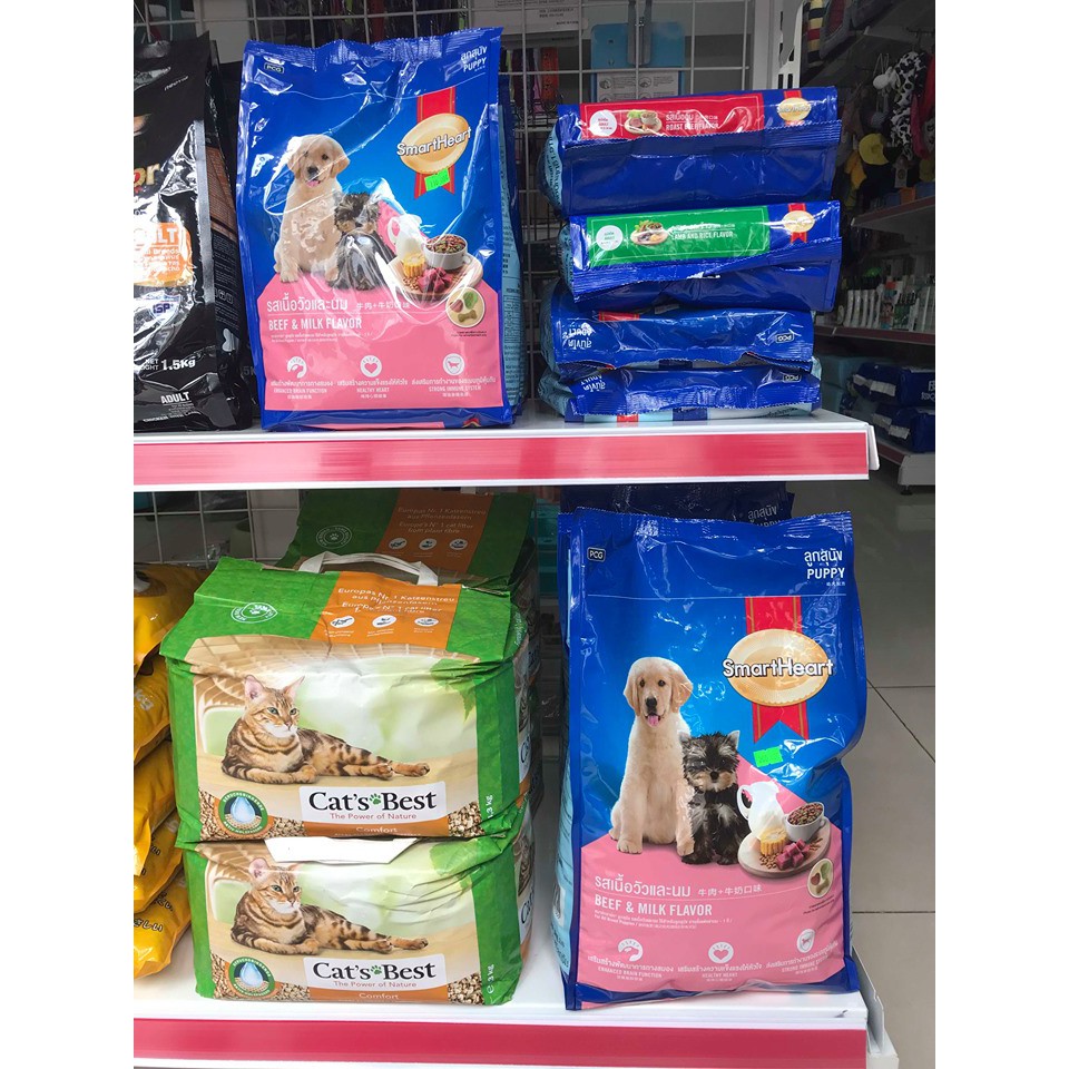 [HCM]THỨC ĂN CHO CHÓ CON SMARTHEART PUPPY - 3KG
