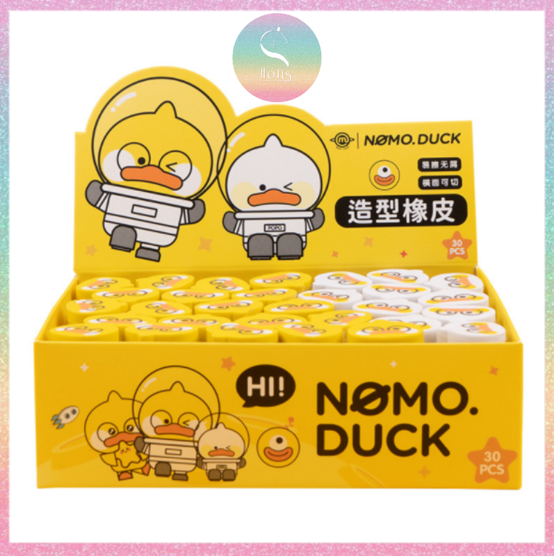 [HOTIS] Gôm tẩy chì hình trụ NOMO DUCK
