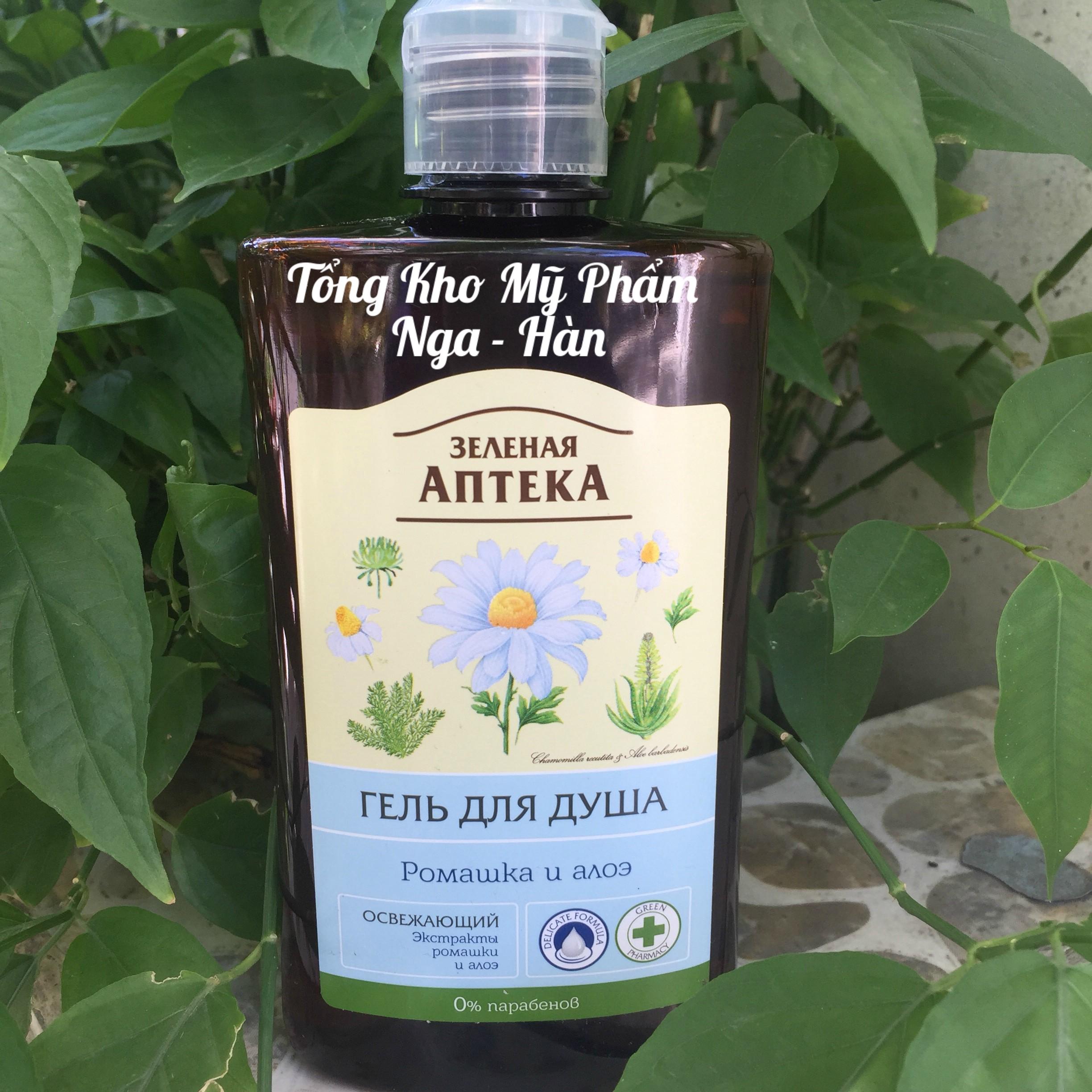 Sữa tắm thiên nhiên Green Pharmacy 400ml